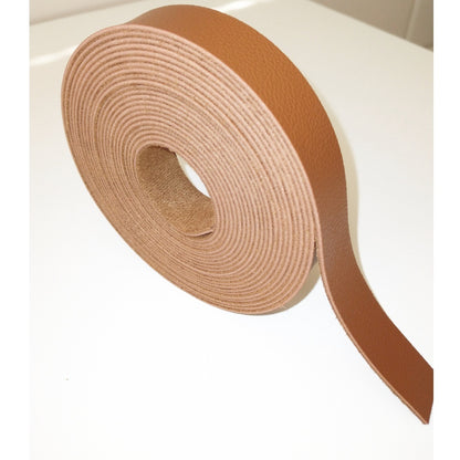 Tira de Couro Ecológico Montana 3cm x 2m x 2,5mm | Com ou Sem Costura | Artesanato, Alça para Bolsa e Cinto