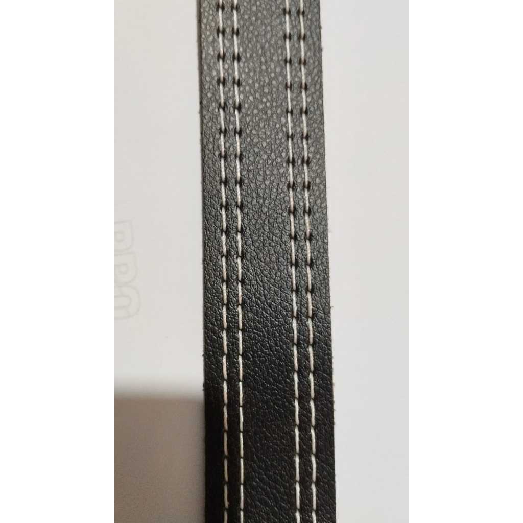 Tira de Couro Ecológico Montana 3cm x 2m x 2,5mm | Com ou Sem Costura | Artesanato, Alça para Bolsa e Cinto