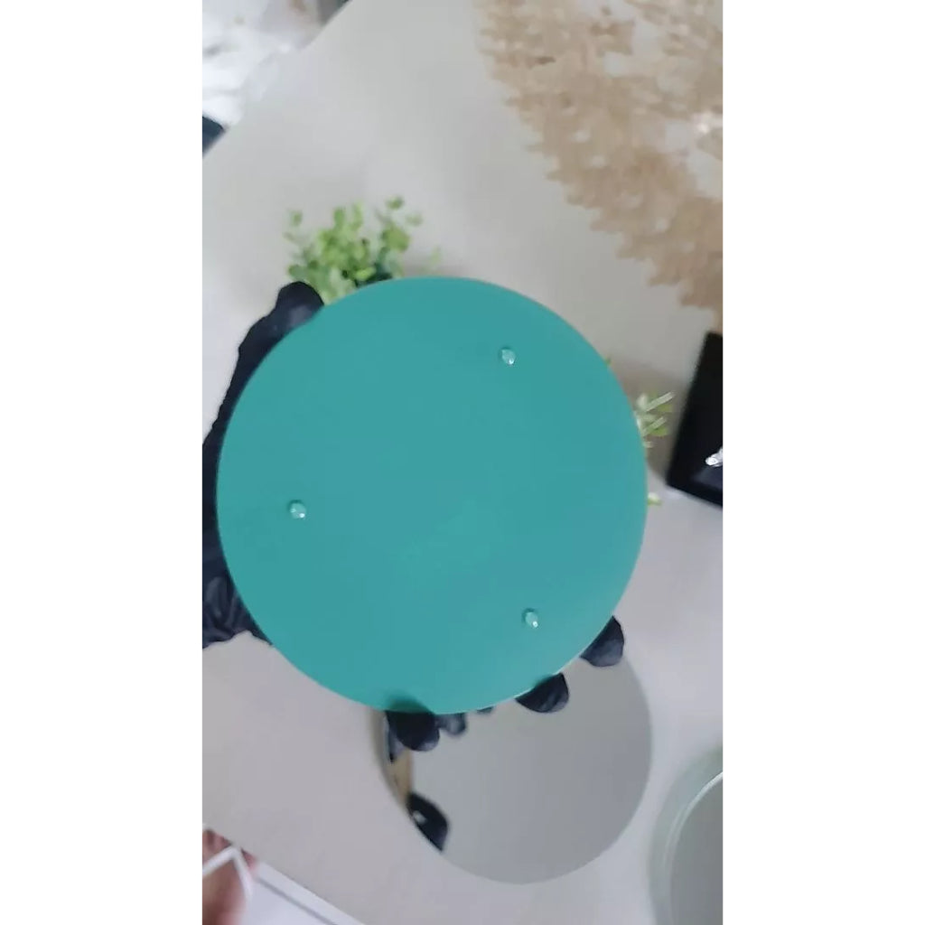 Sousplat Espelhado Redondo Decoração Luxo em Cristal