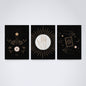 Kit 3 Peças Quadro Decorativo de Parede