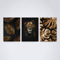 Kit 3 Peças Quadro Decorativo de Parede
