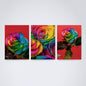 Kit 3 Peças Quadro Decorativo de Parede